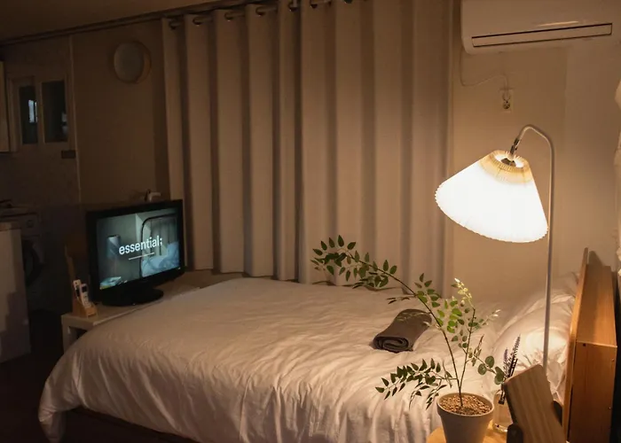 Angela-gangnam 20 Minutes! Hotel-style Bedding, Ott Service, Cooking, Laundry, Travel & Business Is The Reasonable Choice! *